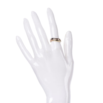 Cartier 18K Pink Yellow White Gold Classic Trinity Ring 53 6.5 2 of 6