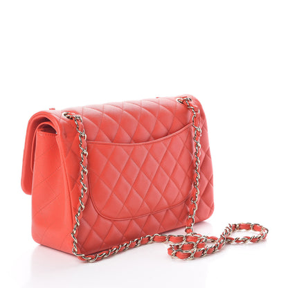 Chanel Caviar Quilted Jumbo Double Flap Red 3 of 10