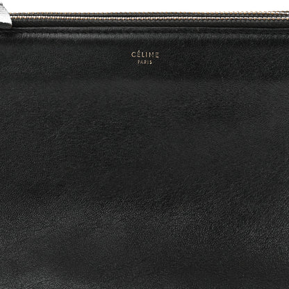 Celine Lambskin Small Trio Crossbody Bag Black 9 of 15
