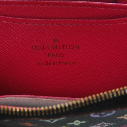 Louis Vuitton Monogram Multicolor Zippy Coin Purse Black Grenade 6 of 6