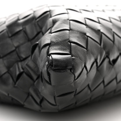 Bottega Veneta Calfskin Intrecciato Small Hop Black 8 of 10