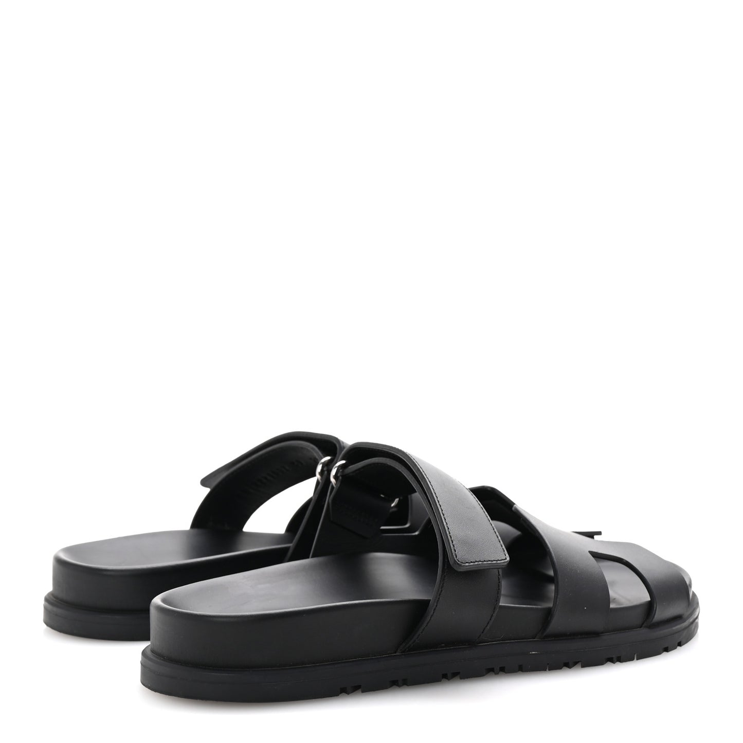 Calfskin Womens Chypre Sandals 39 Black