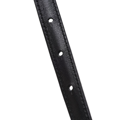 Gucci Moon Calfskin Nickel Interlocking G 20mm Belt 100 40 Camelia 3 of 6