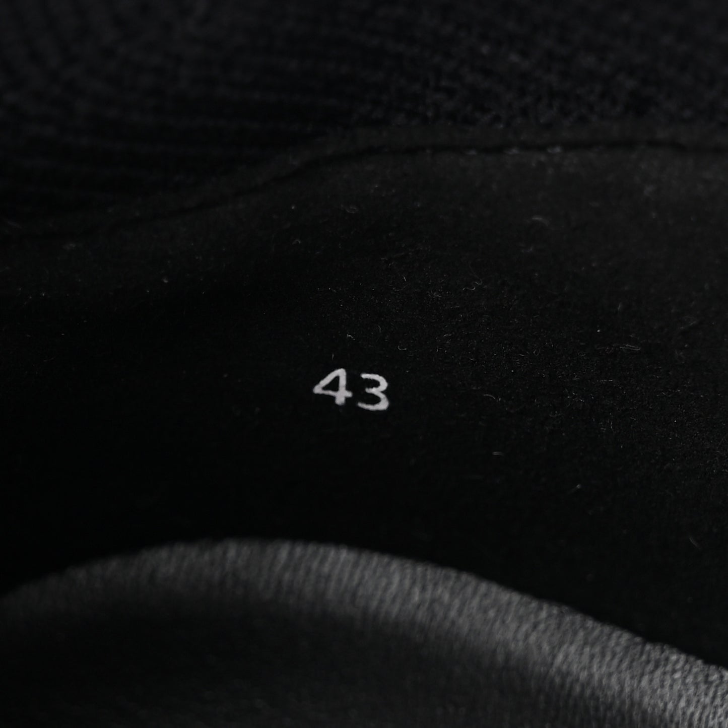 Knit Bolduc Mens Flex Sneakers 43 Black White