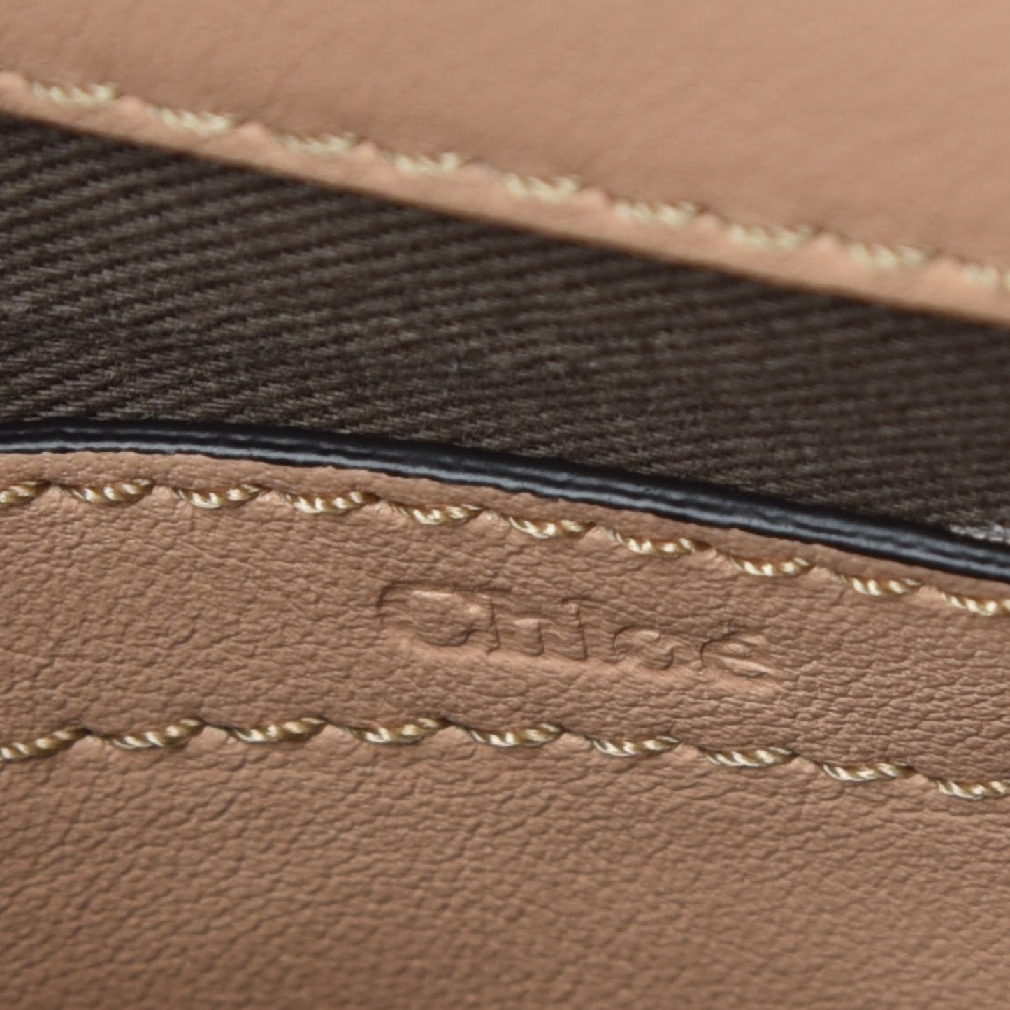 Calfskin Crocodile Embossed Mini Marcie Round Crossbody Bag Nut