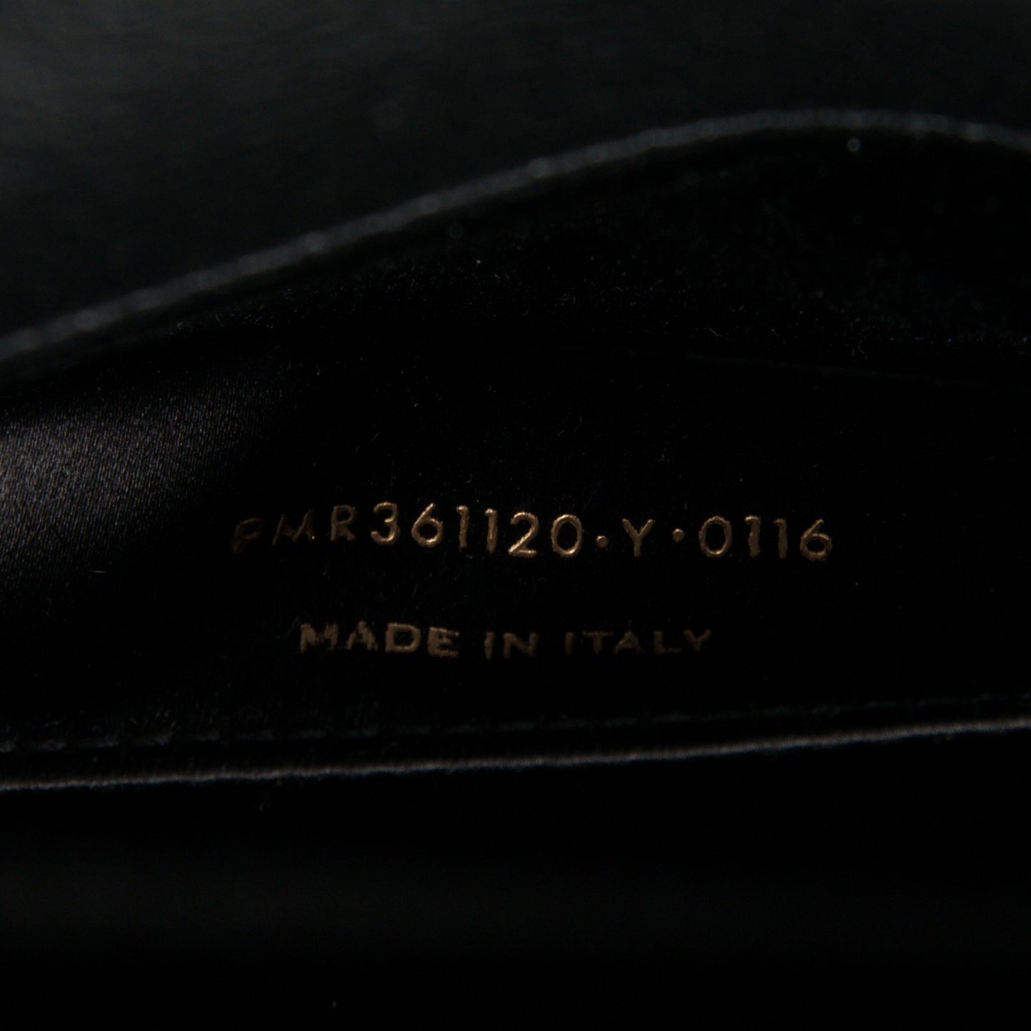 Calfskin Monogram Large Belle De Jour Clutch Black