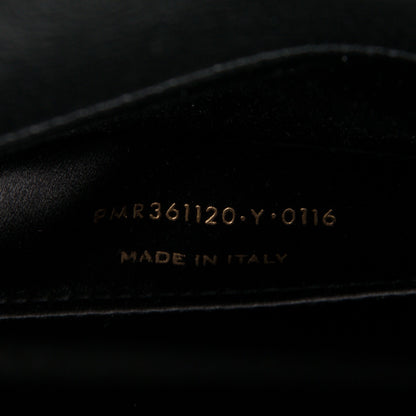 Saint Laurent Calfskin Monogram Large Belle De Jour Clutch Black 7 of 7