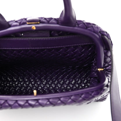 Bottega Veneta Nappa Intrecciato Small Padded The Handle Tote Purple 5 of 9