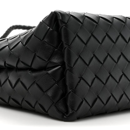 Bottega Veneta Nappa Intrecciato Small Andiamo Shoulder Bag Black 9 of 9