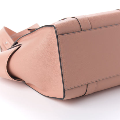 Mulberry x ACNE STUDIOS Grained Calfskin Musubi Bayswater Satchel Pink 6 of 9