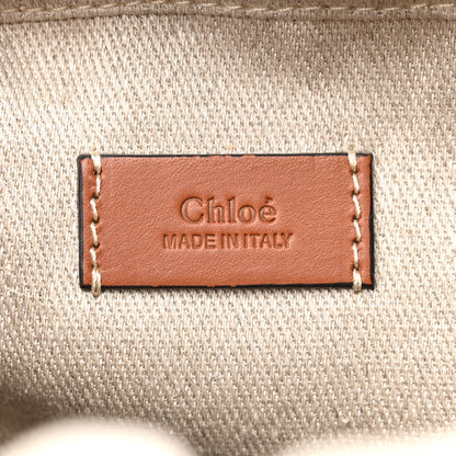 Chloe Calfskin Small Kayan Basket Tote Bag Caramel 8 of 12