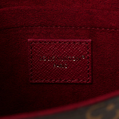 Louis Vuitton Monogram Pochette Felicie Chain Wallet Fuchsia 7 of 10