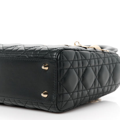 Christian Dior Lambskin Cannage Small My ABCDior Lady Dior Black 10 of 11