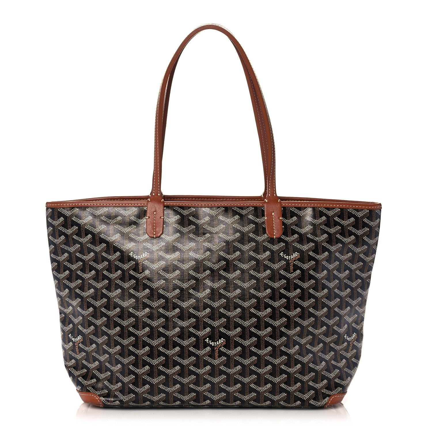 Goyard Goyardine Artois PM Black Gold 1 of 9