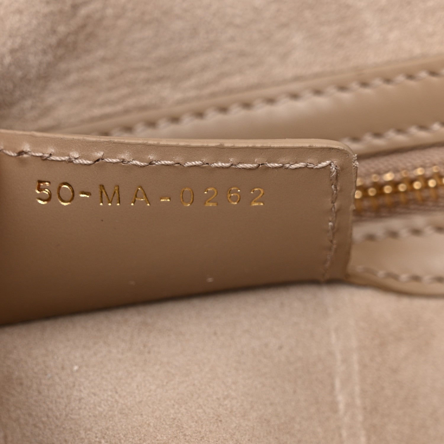 Christian Dior Calfskin Macrocannage Small Diorcamp Messenger Sand 7 of 12