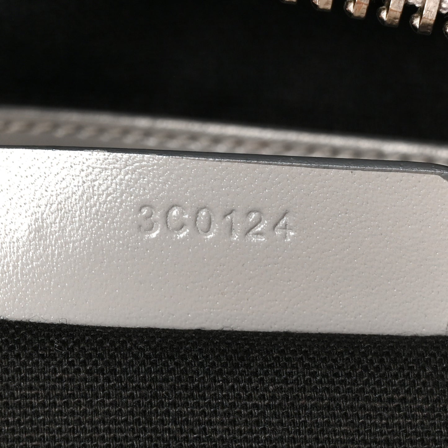 Shiny Lord Calfskin Small Antigona Pearl Grey