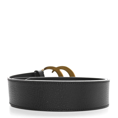 Gucci Calfskin Double G 40mm Belt 85 34 Black 2 of 5