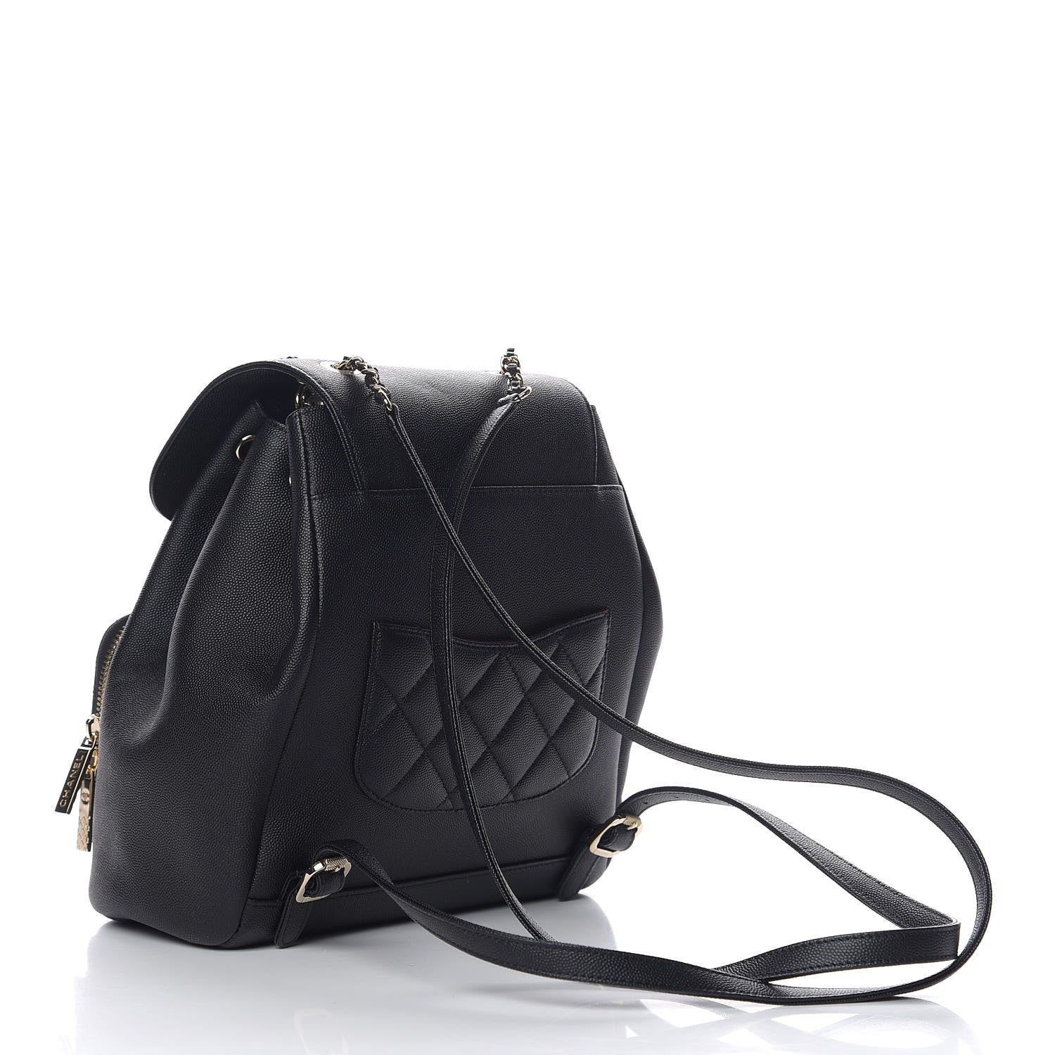 Chanel Caviar Quilted Business Affinity Backpack Black 2 of 10