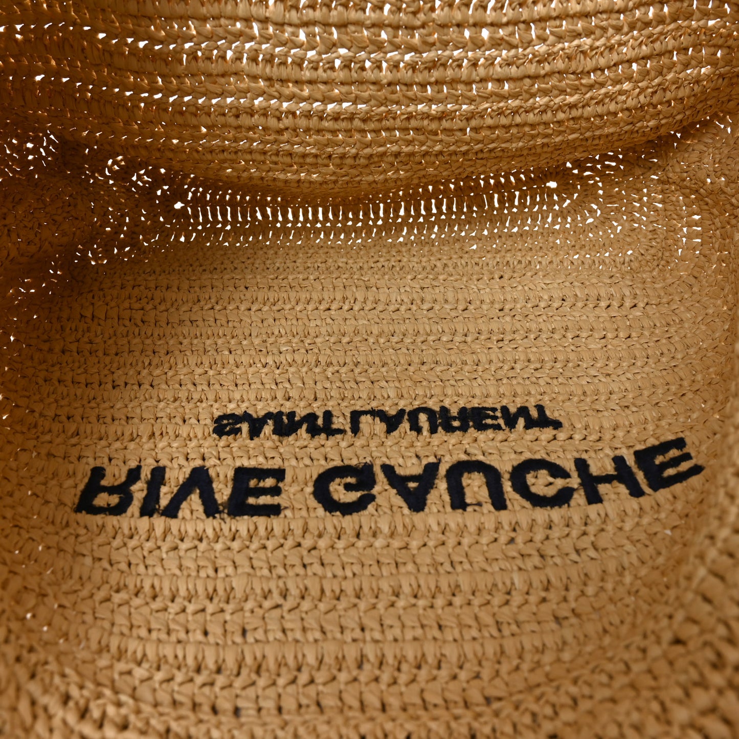 Raffia Rive Gauche Tote Natural