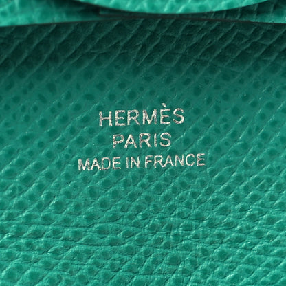 Hermes Epsom Bastia Coin Purse Vert Jade 6 of 8
