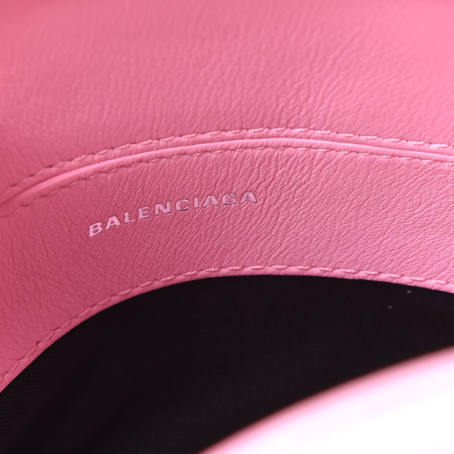 Balenciaga Calfskin Hello Kitty XXS Ville Top Handle Bag Pink 7 of 9
