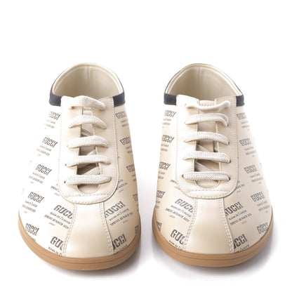 Gucci Calfskin Stamp Print Mens Falacer Sneakers 7 Soy 4 of 11