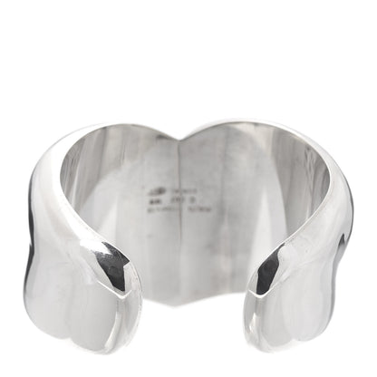 Tiffany Sterling Silver Elsa Peretti Zodiac Libra Cuff Bracelet 3 of 4