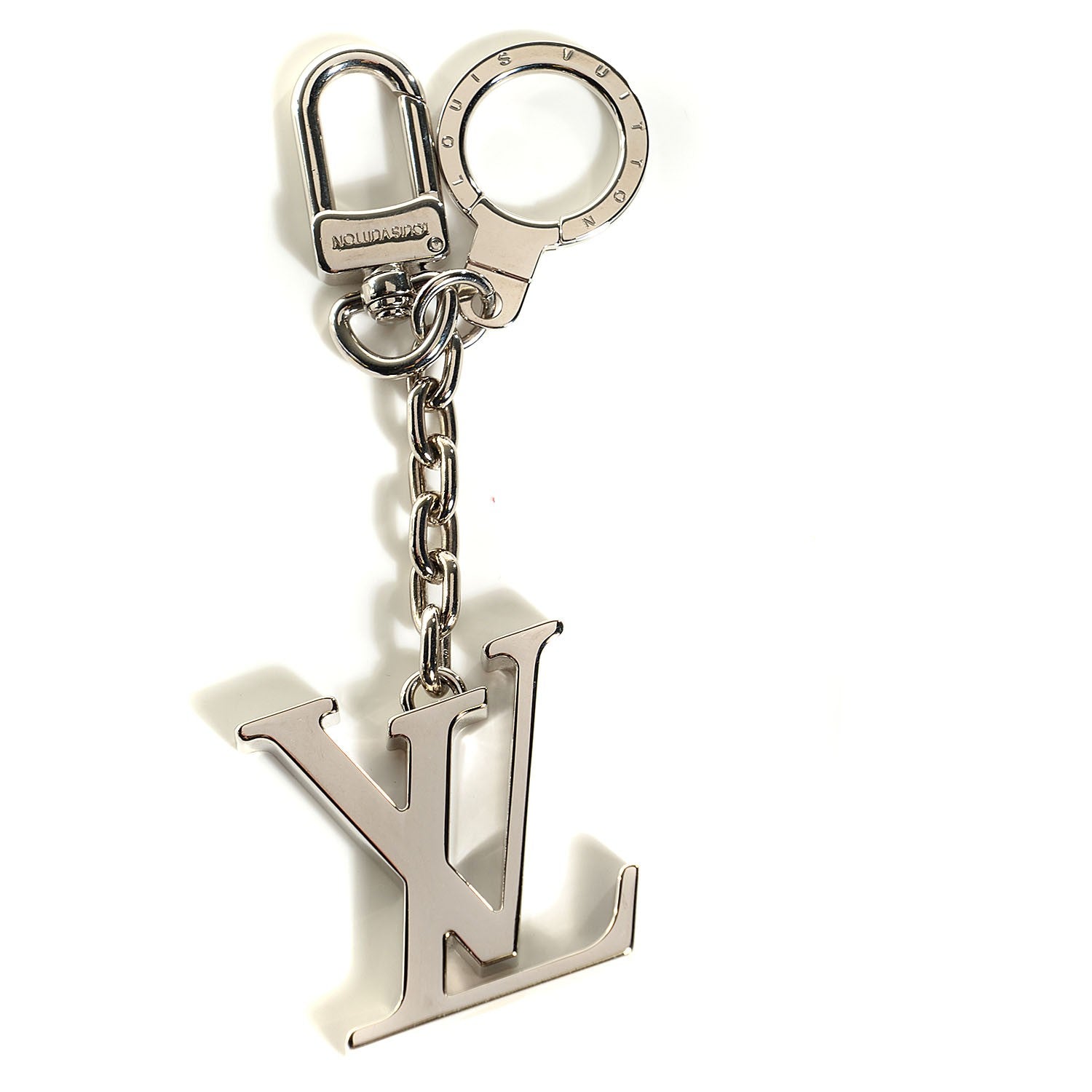 Louis Vuitton LV Initials Key Holder Silver 1 of 5