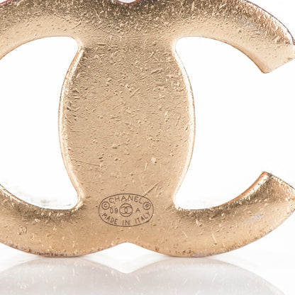 Chanel CC Turnlock Key Chain Gold 3 of 3