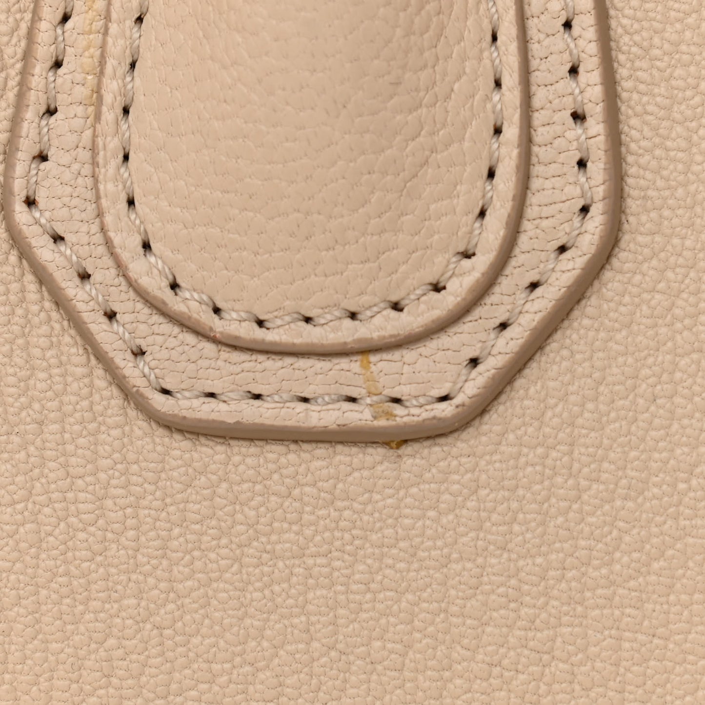 Sugar Goatskin Small Antigona Beige Buff