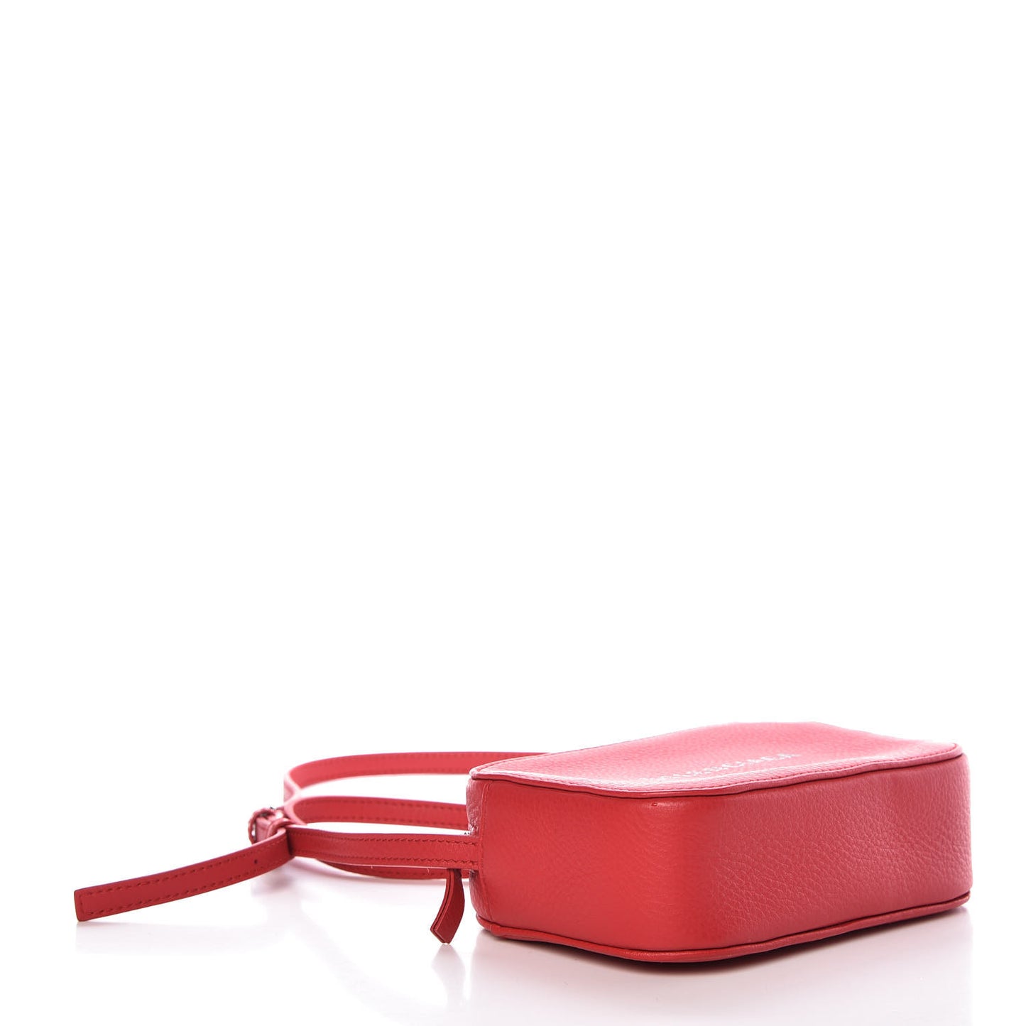 Calfskin Logo XS Everyday Camera Bag Rouge Lantern Black