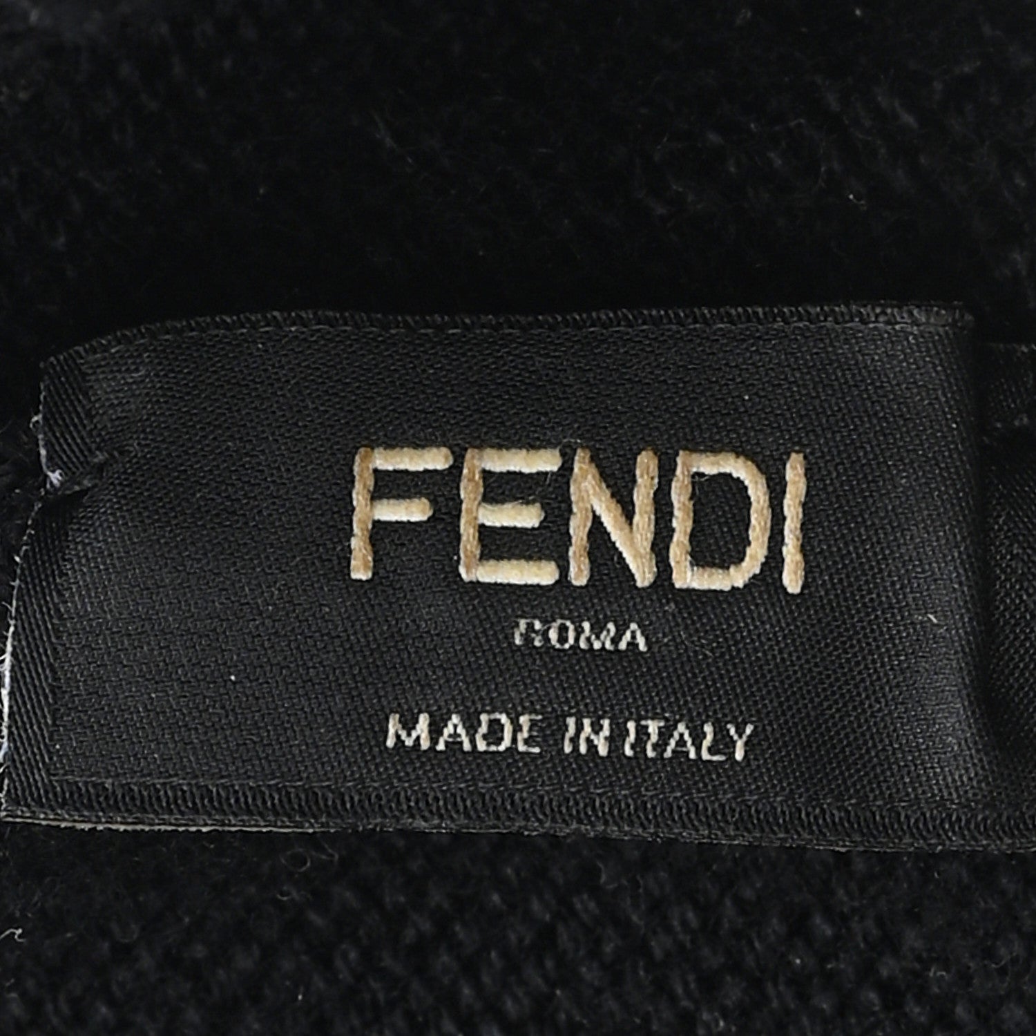 Fendi Wool Knit Zucca Beanie Tortora 5 of 7