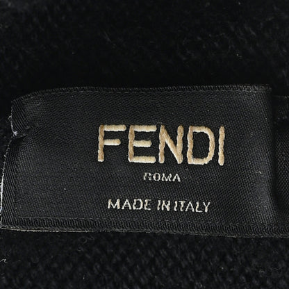 Fendi Wool Knit Zucca Beanie Tortora 5 of 7