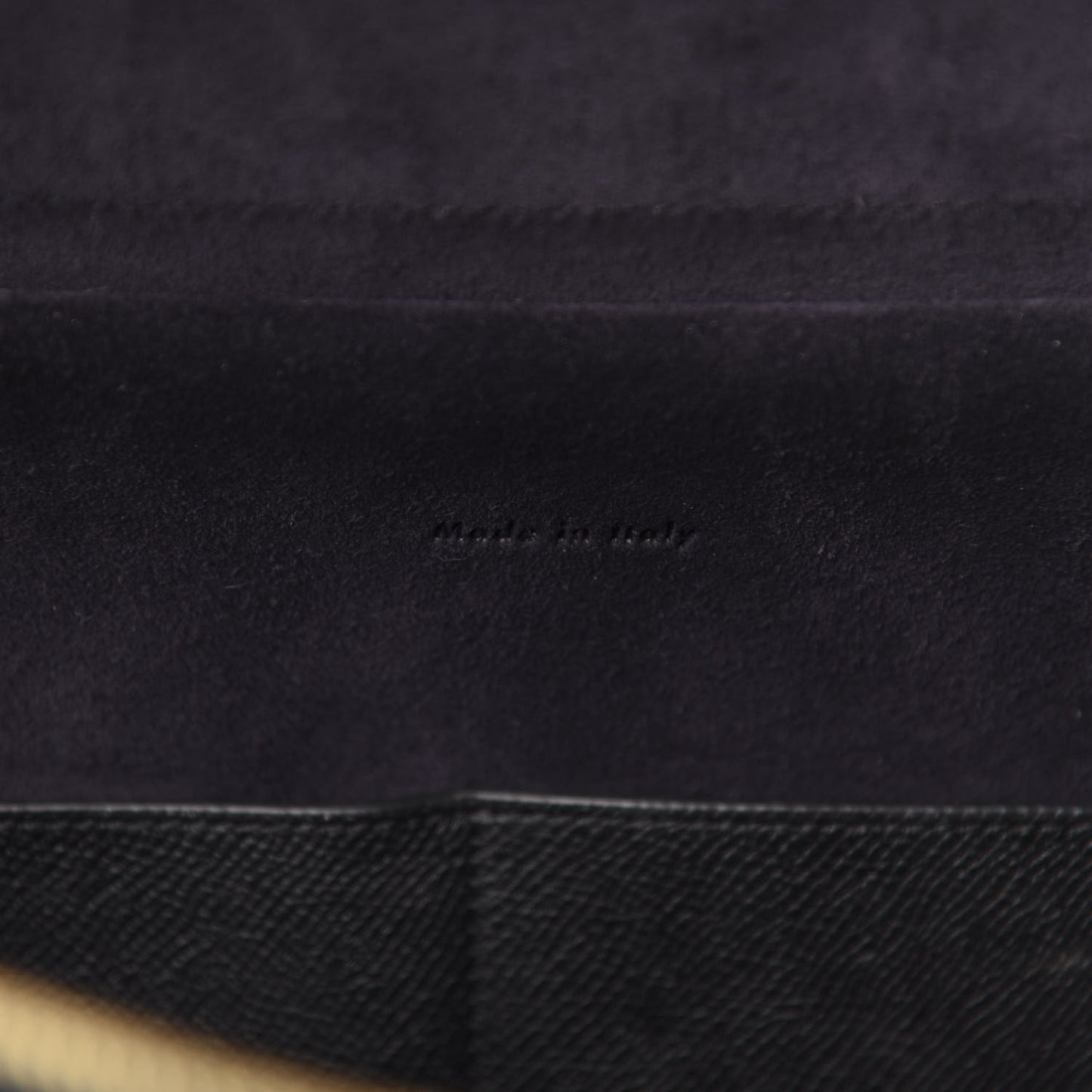 Grained Calfskin Mini Belt Bag Black