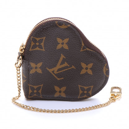 Louis Vuitton Monogram Leopard Coeur Heart Coin Purse Blanc Corail 3 of 7
