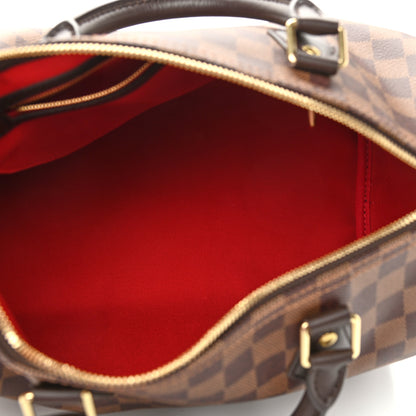 Louis Vuitton Damier Ebene Speedy Bandouliere 30 5 of 9