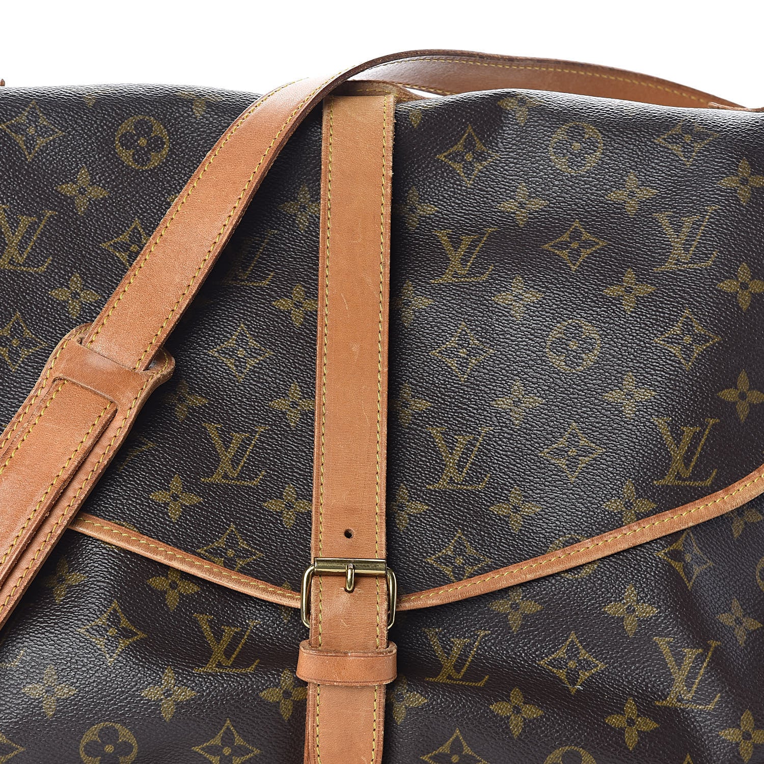 Louis Vuitton Monogram Saumur 35 7 of 9
