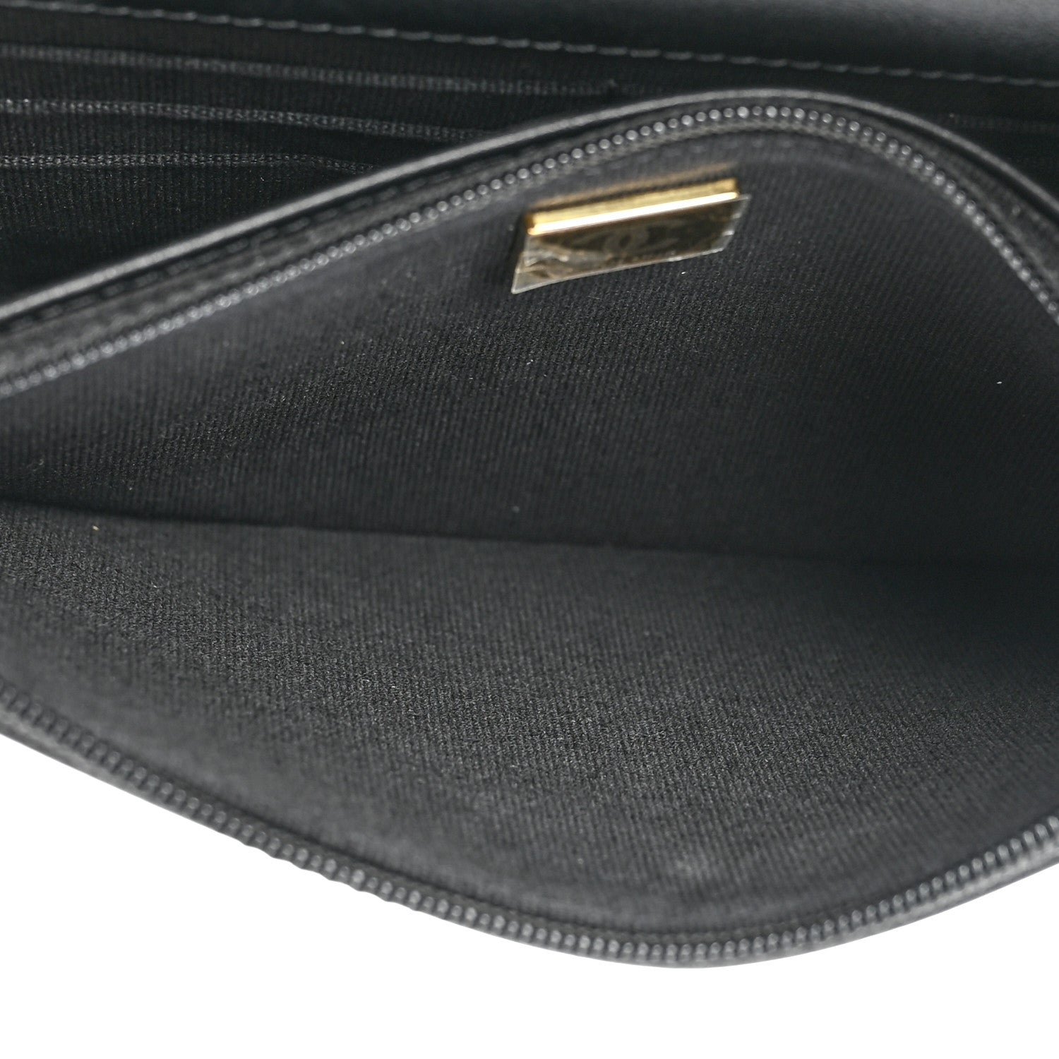 Chanel Caviar Quilted Boy Wallet On Chain WOC Black 5 of 14