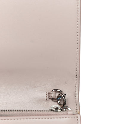 Saint Laurent Smooth Calfskin Classic Monogram Kate Tassel Chain Wallet Nude Powder 13 of 21