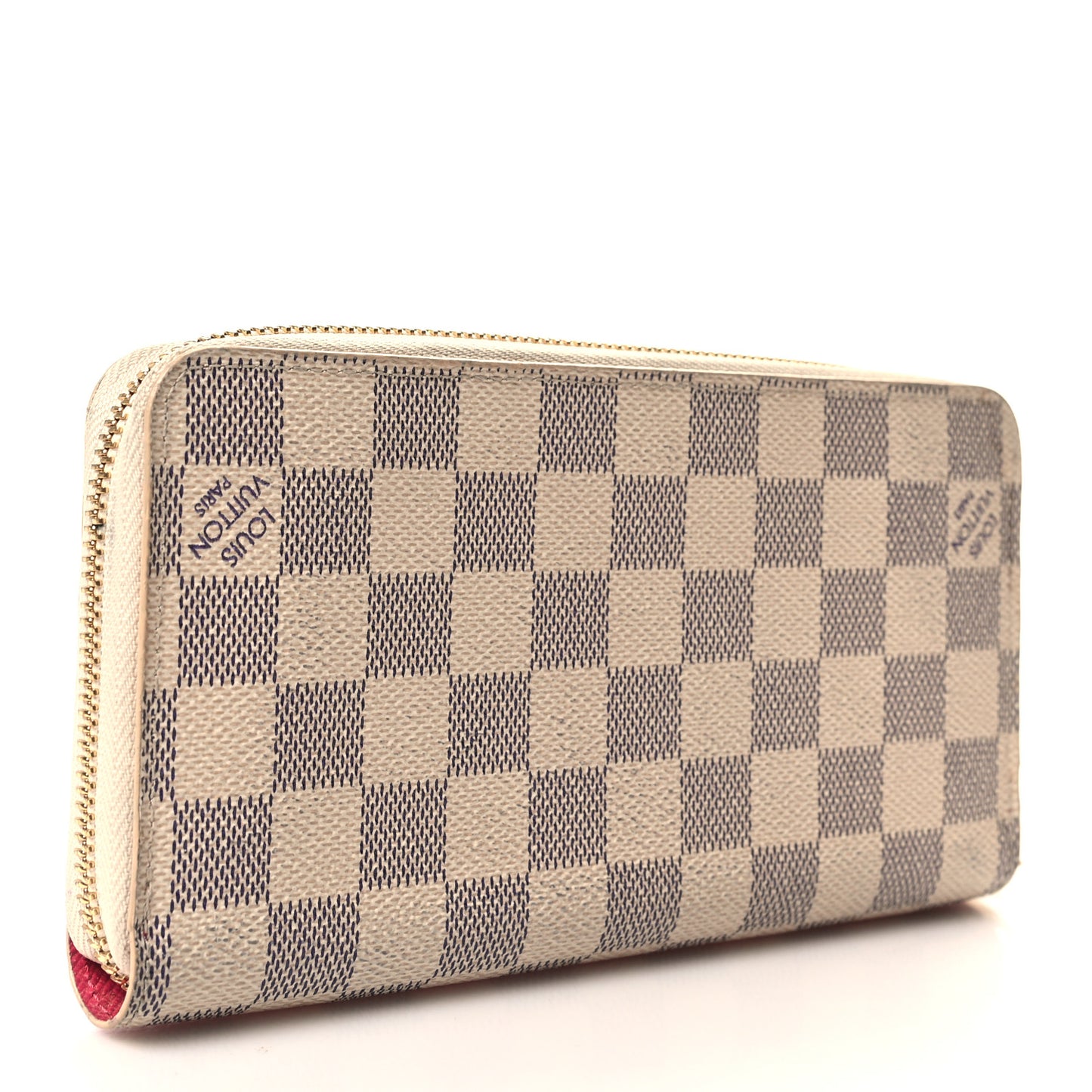 Damier Azur 2017 Christmas Animation Zippy Wallet