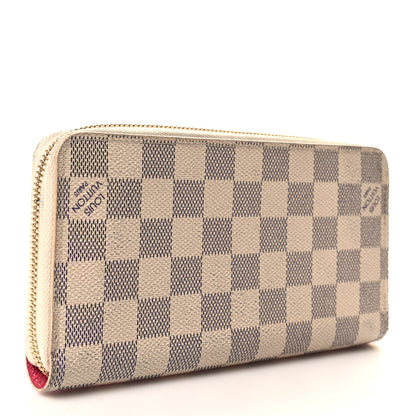 Louis Vuitton Damier Azur 2017 Christmas Animation Zippy Wallet 3 of 8