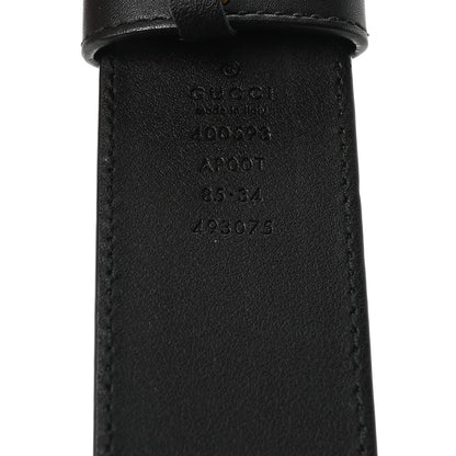 Gucci Calfskin Double G 40mm Belt 85 34 Black 5 of 5