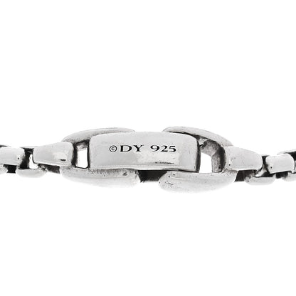 David Yurman Sterling Silver 3mm Box Chain Bracelet 3 of 3