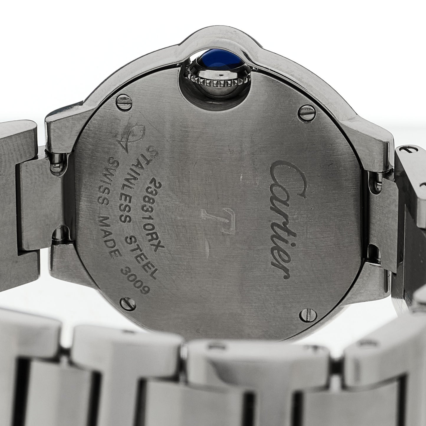 Stainless Steel 28mm Ballon Bleu De Cartier Quartz Watch