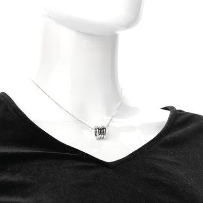 Bulgari 18K White Gold B.Zero1 Pendant Necklace 2 of 7