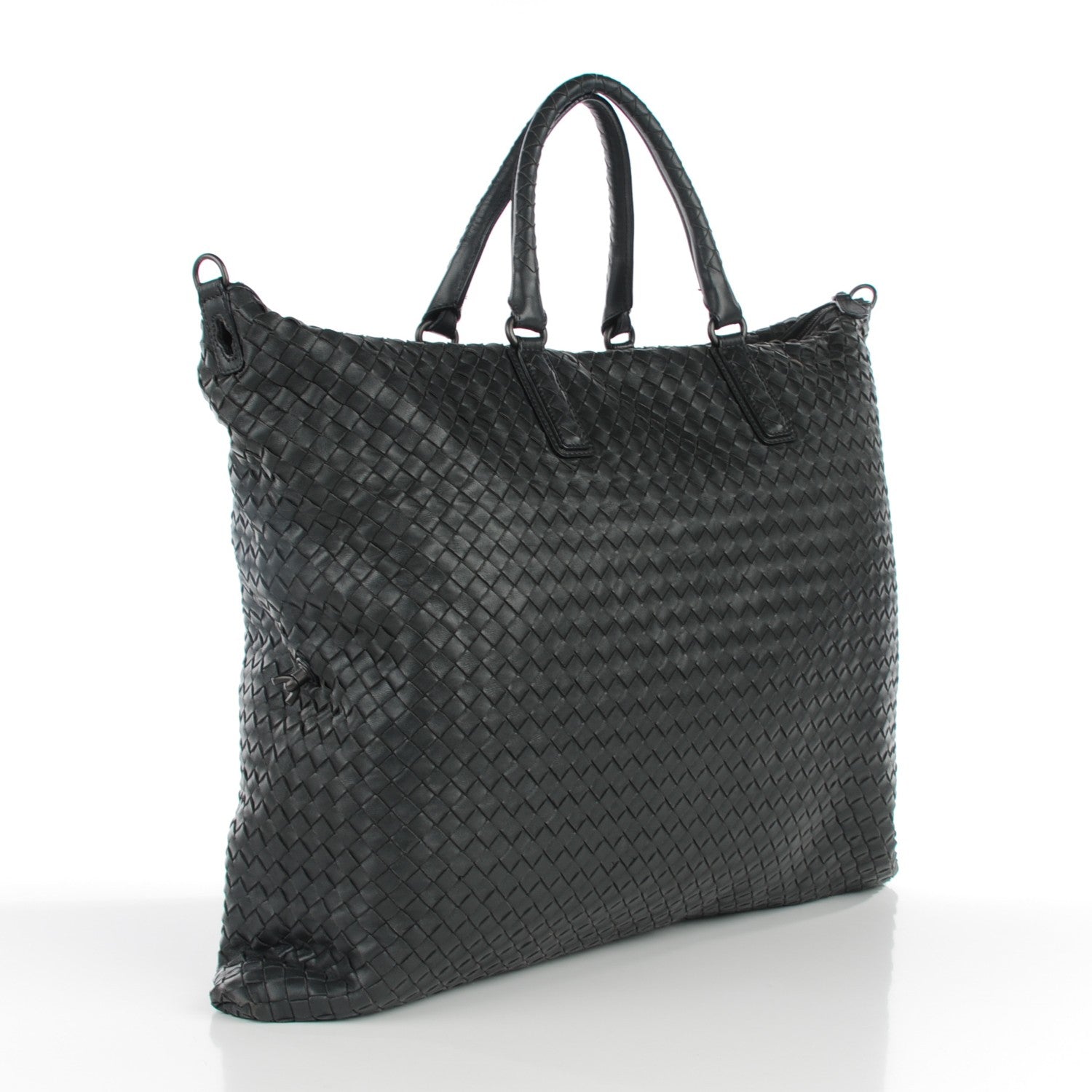 Bottega Veneta Nappa Intrecciato Convertible Bag Anthracite 3 of 8