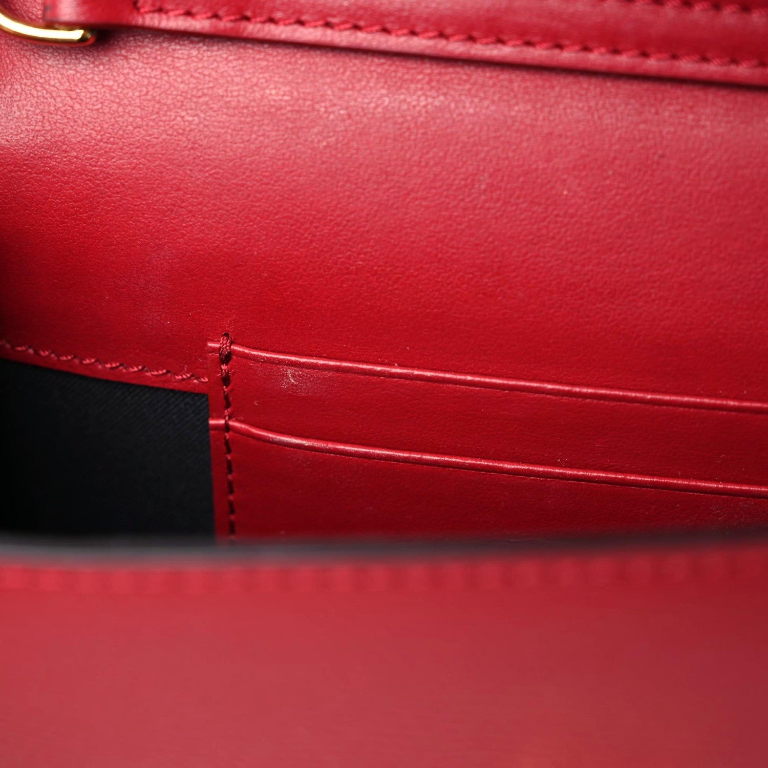 Fendi Vitello Cruise F is Fendi Bi-Color FF 1974 Embossed Envelope Belt Bag Maya Black Fragola 10 of 15