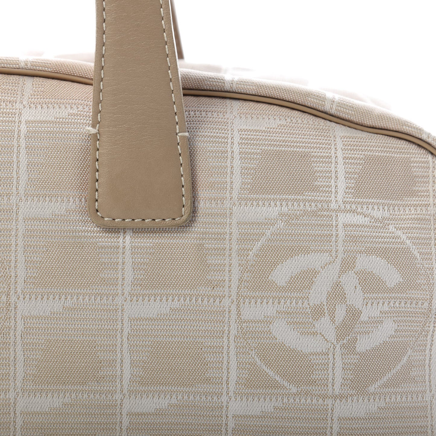 Nylon Travel Bowler Beige