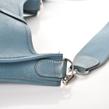 Hermes Epsom Evelyne PM Blue Jean 12 of 14