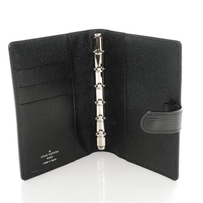 Louis Vuitton Epi Small Ring Agenda Black 5 of 7